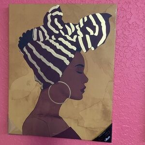 African American women painting